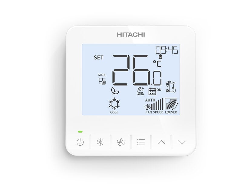 Hitachi introduces compact wired controller for budget-conscious VRF installations